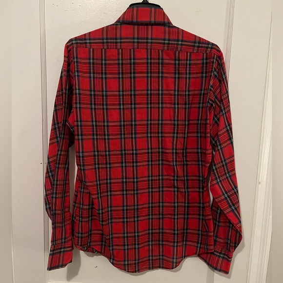 Vintage 1970s plaid button down shirt (men’s L/women’s XL) - Picture 2 of 4
